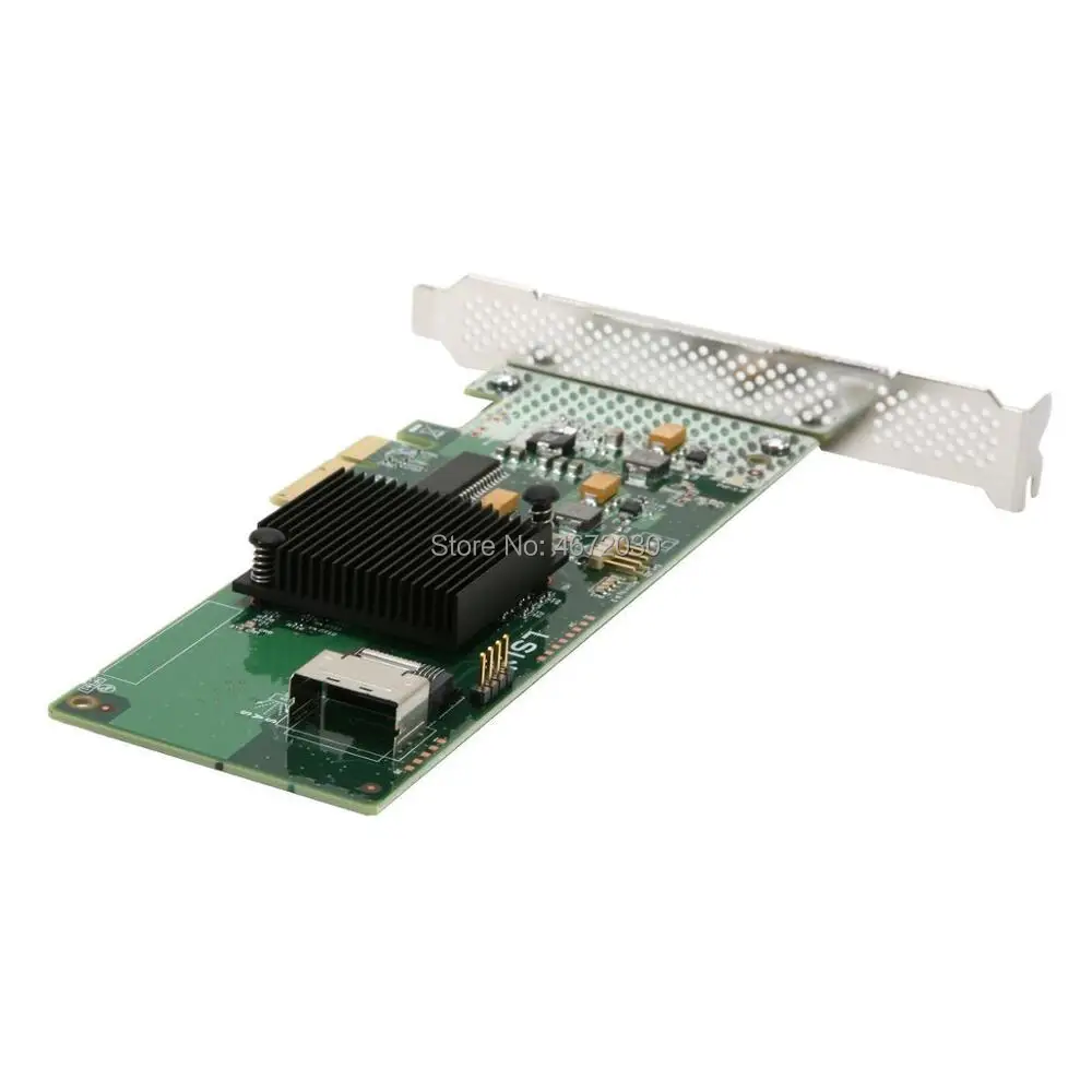 Новый Broadcom Avago LSI 9211-4i 4-портовый 6 ГБ/сек. SAS + SATA pci-e x4 внутренний Одноместный RAID Хост