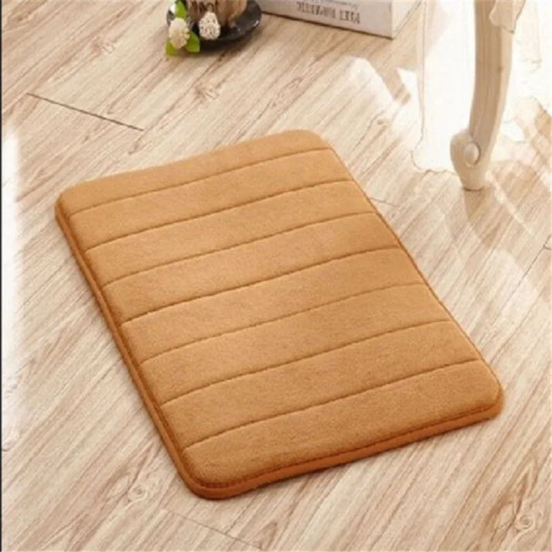 Нескользящий коврик для душа US ванной комнаты мягкий вертикальный полосатый