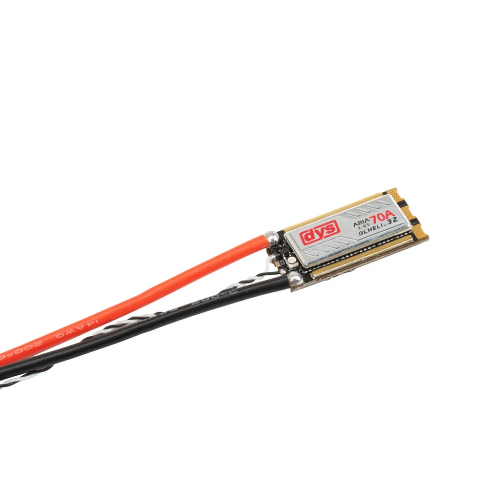 1/2/4 шт. DYS Ария BLHeli_32bit с диагональю экрана 3-6 S 70A бесщеточный ESC Dshot1200 готов измеритель величины тока Сенсор для FPV Racing многовинтового дрона с дистанционным управлением