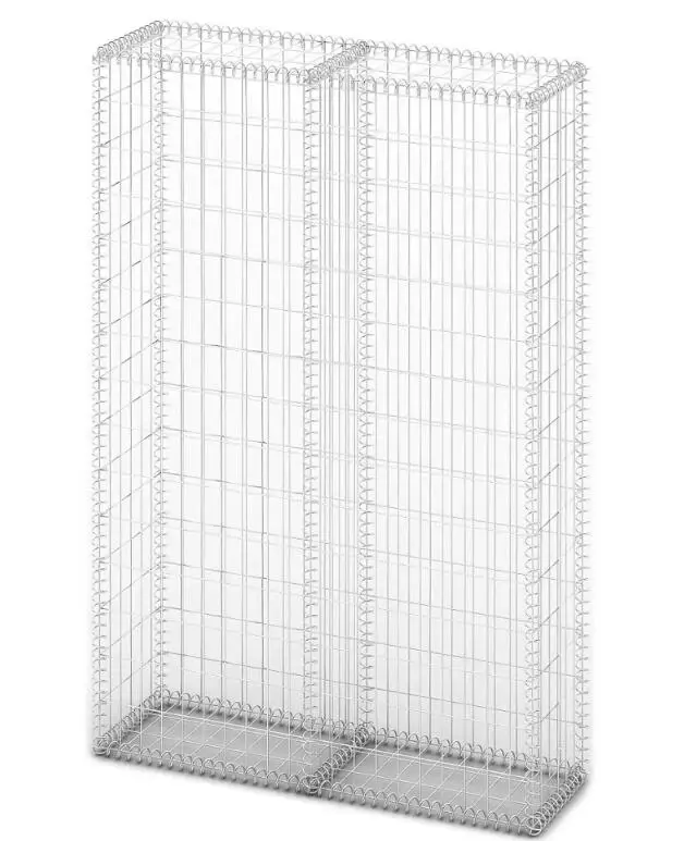 VidaXL габионная корзина с крышками оцинкованная проволока 150X100X30 см для дома и