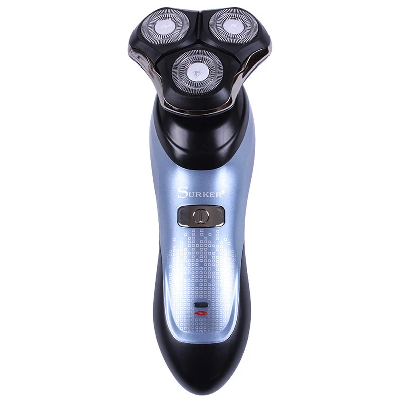 Новый Surker Sk 318 электробритва триммер для бороды перезаряжаемые плавающие 3
