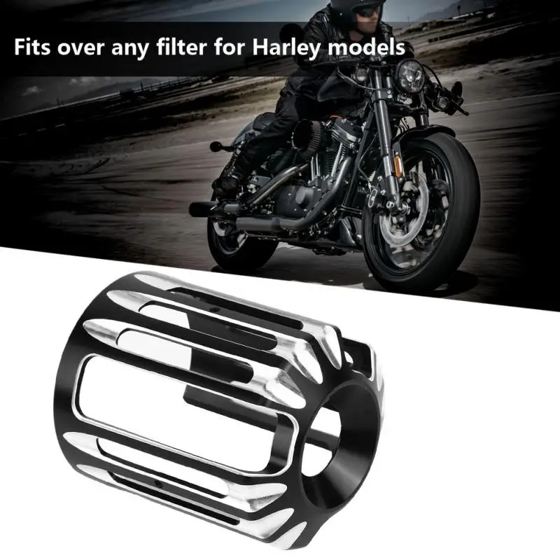 Крышка масляного фильтра мотоцикла Универсальная для Harley Sportster XL 883 Dyna Softail Touring CNC