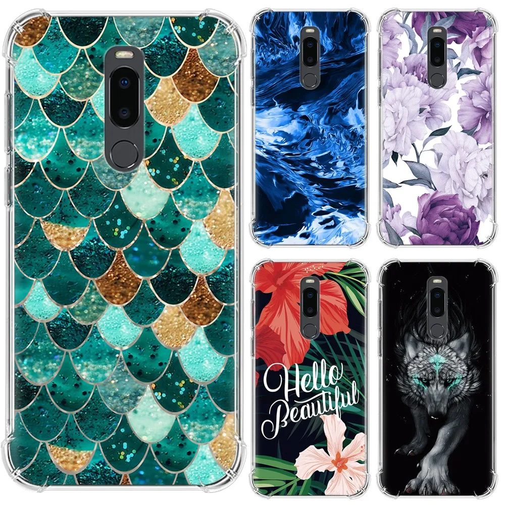 Anti-falling Case Airbag Phone Cover For Meizu Note 8 6 inch Cute Style Fashion Design Colorful Painted Back |