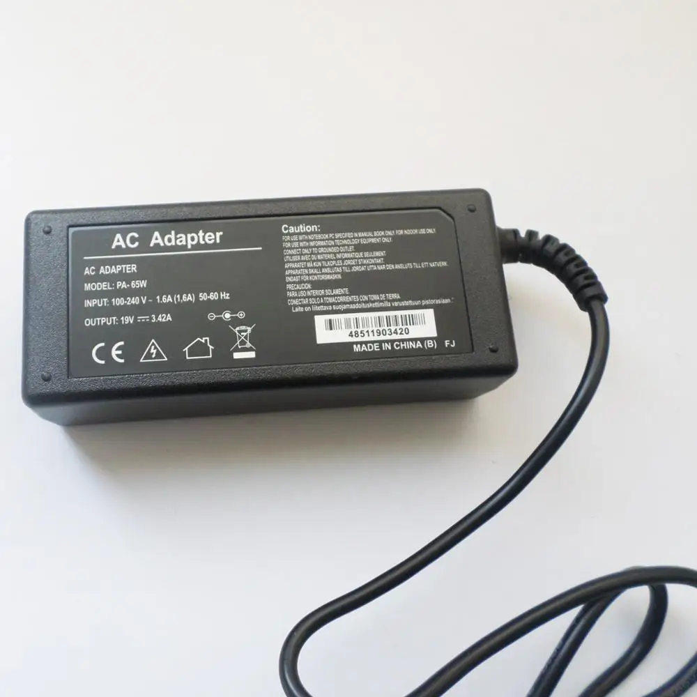 Адаптер переменного тока зарядное устройство для Asus ADP-65JH BB ADP-65HB PA 1650 01 66 93 K53SC A43BY
