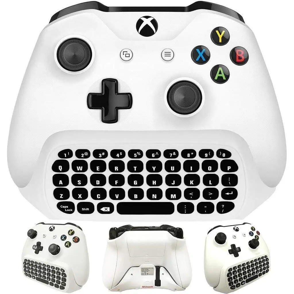 Для Xbox One S Chatpad мини игровая клавиатура беспроводной чат для сообщений с