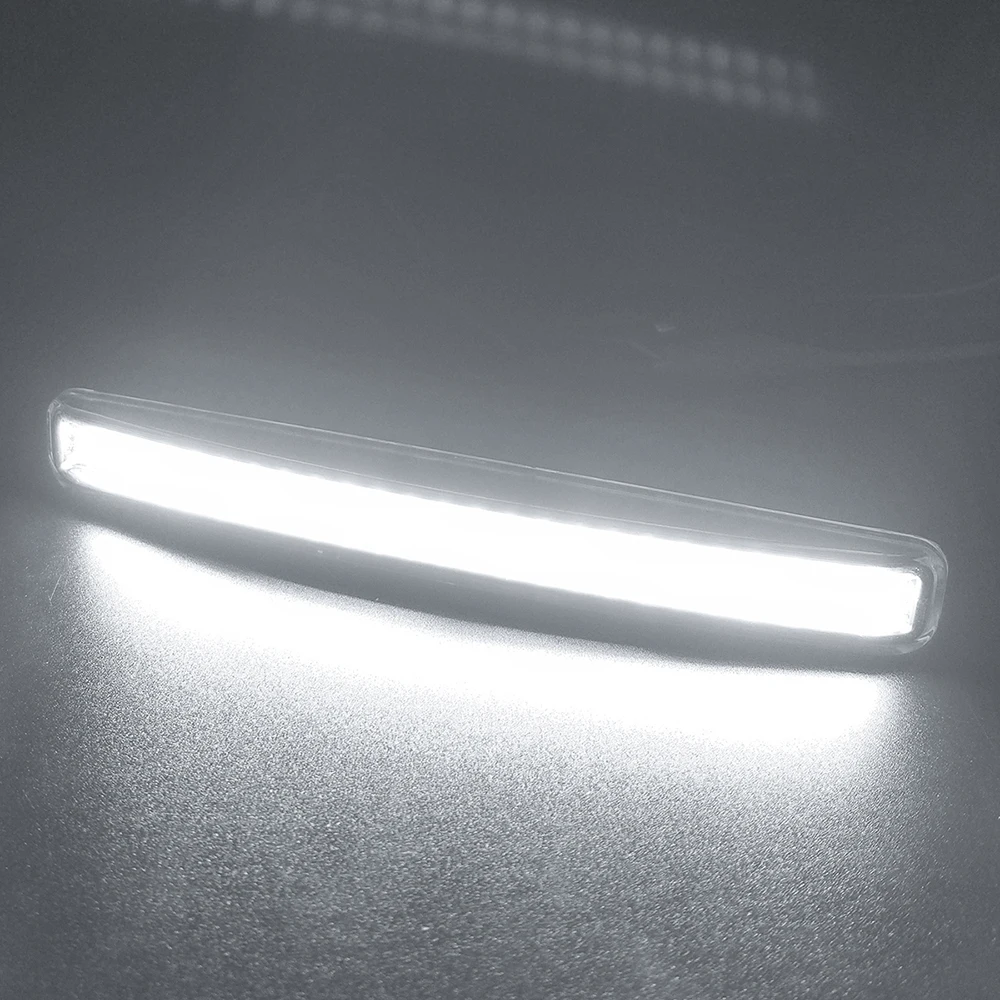 2 шт. светодиодный яркий COB DRL универсальные автомобильные фары дневного света