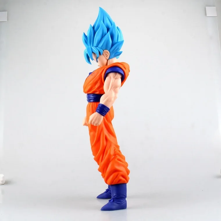 Аниме Dragon Ball Z 42 см Risurrezione F Сон Гоку Супер большой ПВХ фигурка Da Collezione Modello Giocattoli