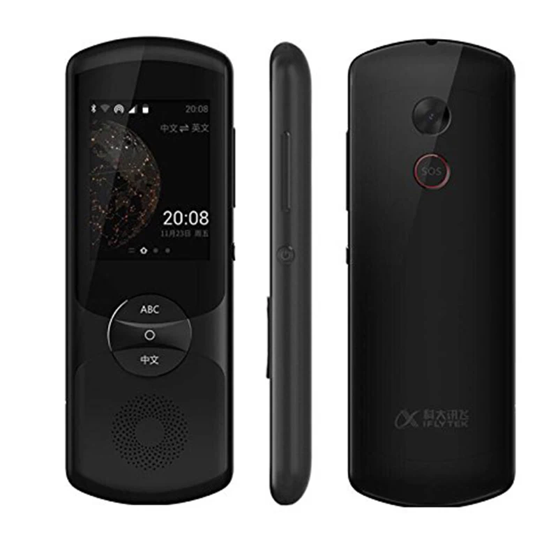 Iflytek wifi+ 4G сенсорный экран интерактивный мгновенный 33 языков двухсторонний искусственный Интеллектуальный голосовой переводчик портативный