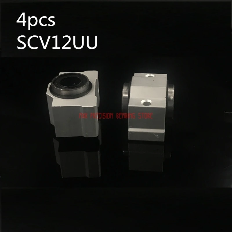 

2023 Sale AXK Linear Rail 4pcs Free Shipping Sc12vuu Sc12v Scv12uu Scv12 12mm Linear Bearing Block Diy Slide Units Cnc Router