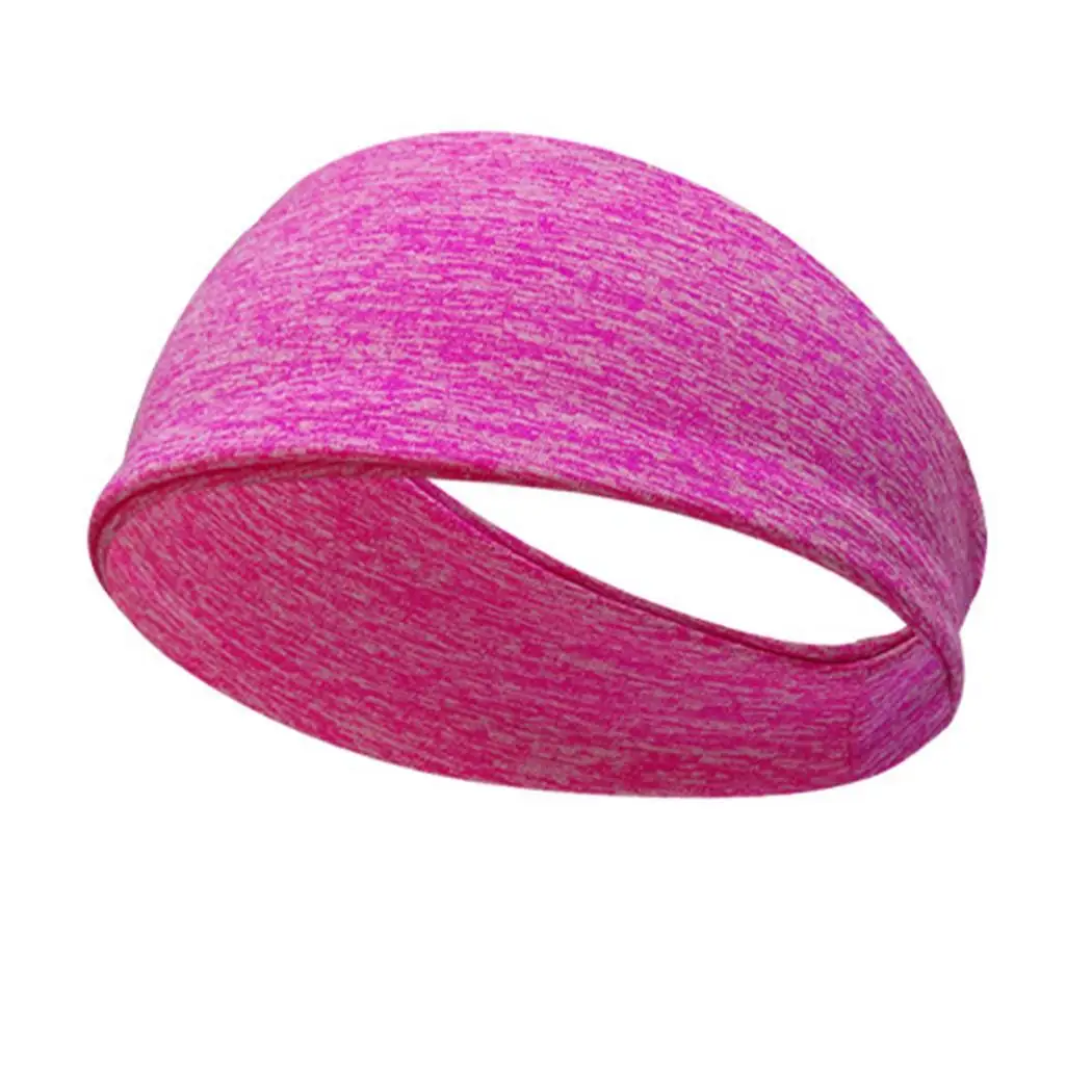 Мужская и женская спортивная повязка для головы Sweatband Йога Бег эластичный ободок