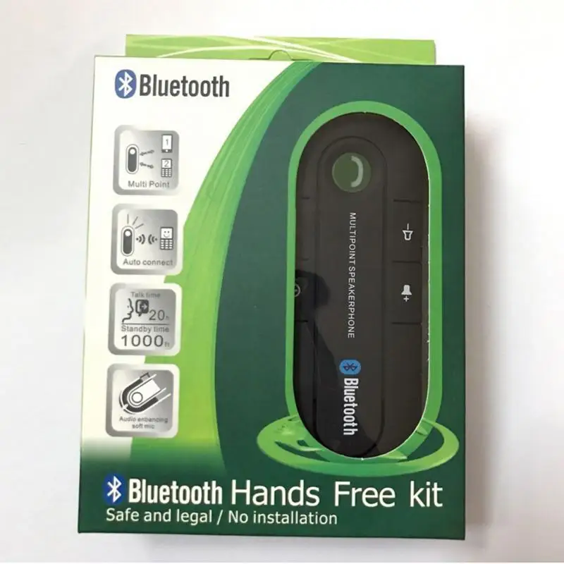 Солнцезащитный козырек автомобильный Bluetooth адаптер приемник fm передатчик Hands Free
