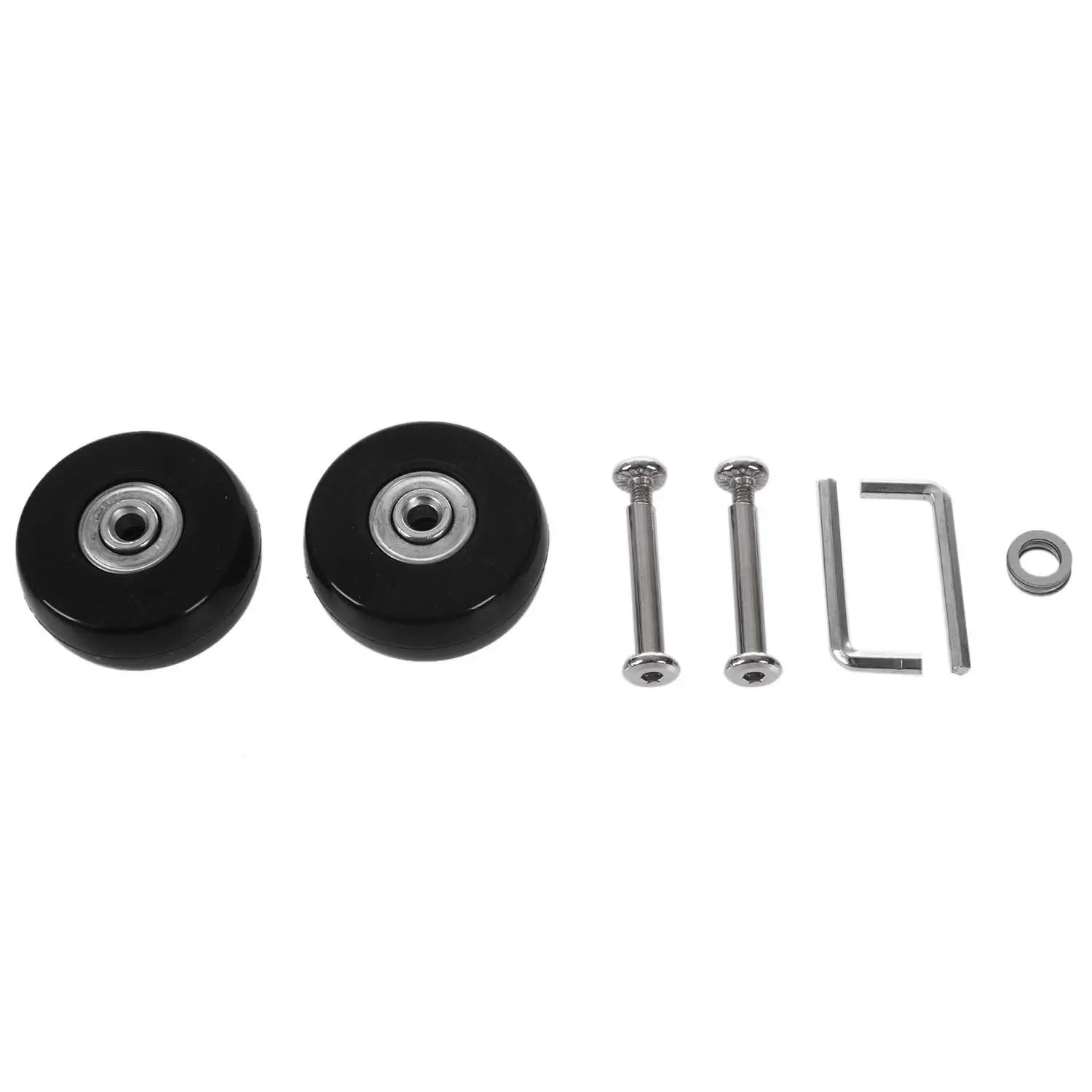 2 Sets of Luggage Suitcase Replacement Wheels Axles Deluxe Repair Tool 50*20*6.1 mm |