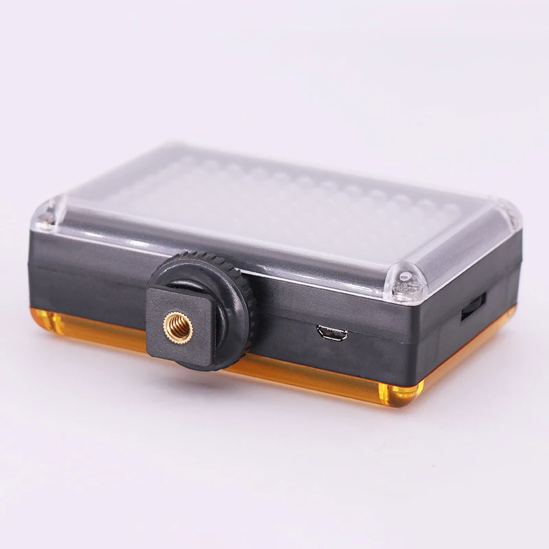 Горячий башмак Светодиодная лампа 96 LED телефон видео свет фото освещение на