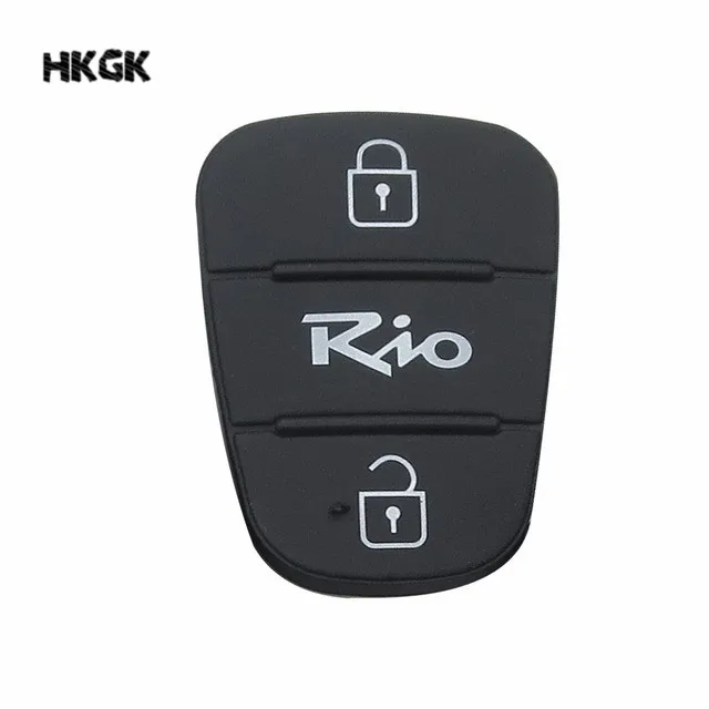 3 кнопки резиновый кнопочный коврик для Hyundai I30 IX35 Solaris Accent Elantra Sportage Kia K2 K5 RIO