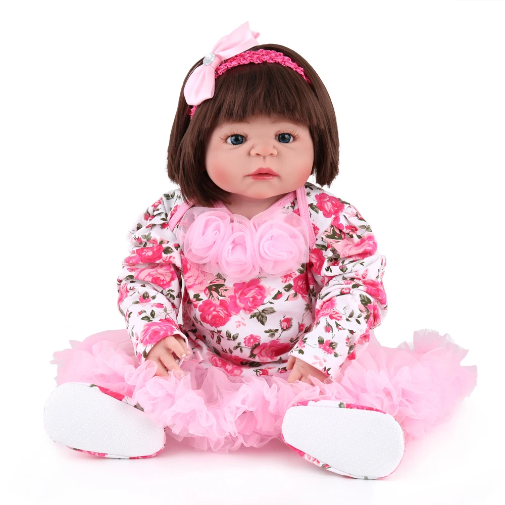 Кукла NPK Reborn Baby реалистичный новорожденный младенец Boneca полностью виниловые