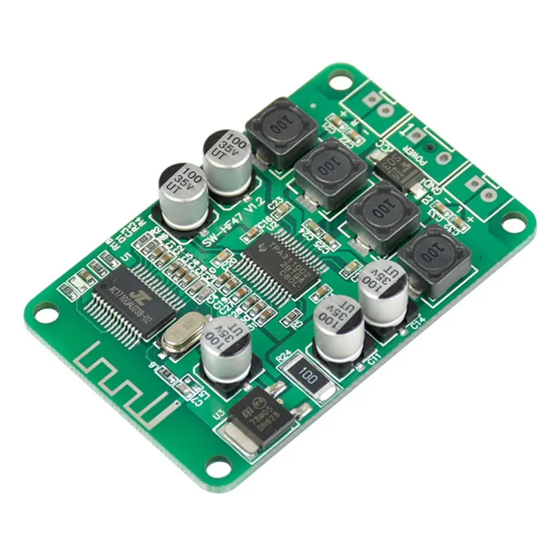 2X 15W Tpa3110 Audio Amplifier Board Digital Stereo Wireless Bluetooth Power Amp | Электроника