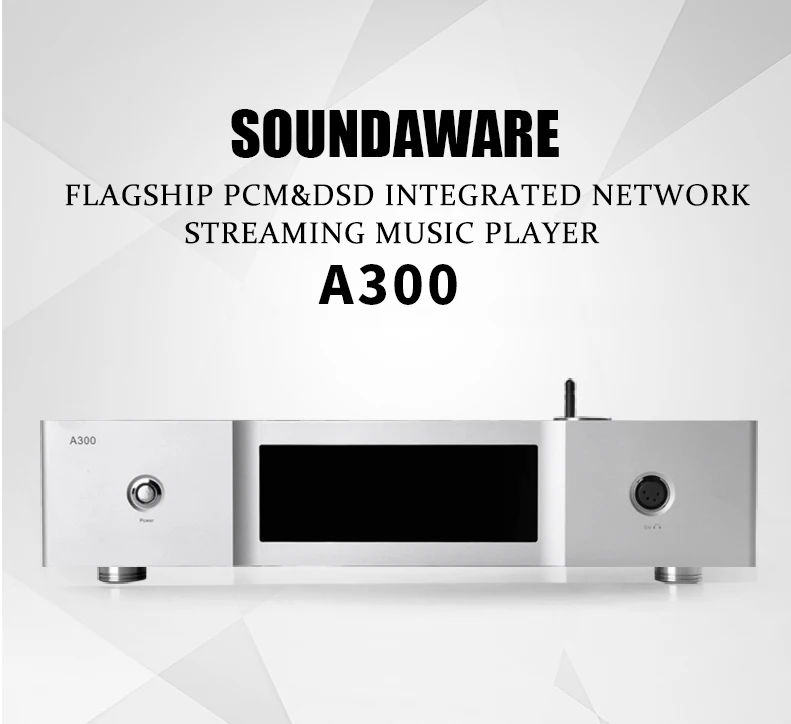 Soundaware флагман PCM & DSD Встроенный сетевой потоковый Hi Fi музыкальный плеер A300
