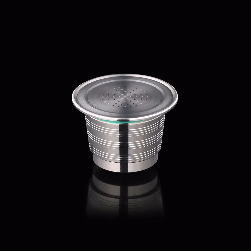 3 капсулы 1 тампер Nespresso из нержавеющей стали многоразовые Многоразовые кофе