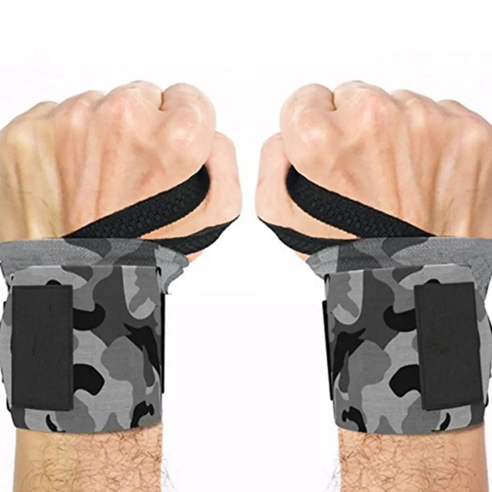 Обёрточная Бумага браслет камуфляж эластичность тяжелая атлетика запястье