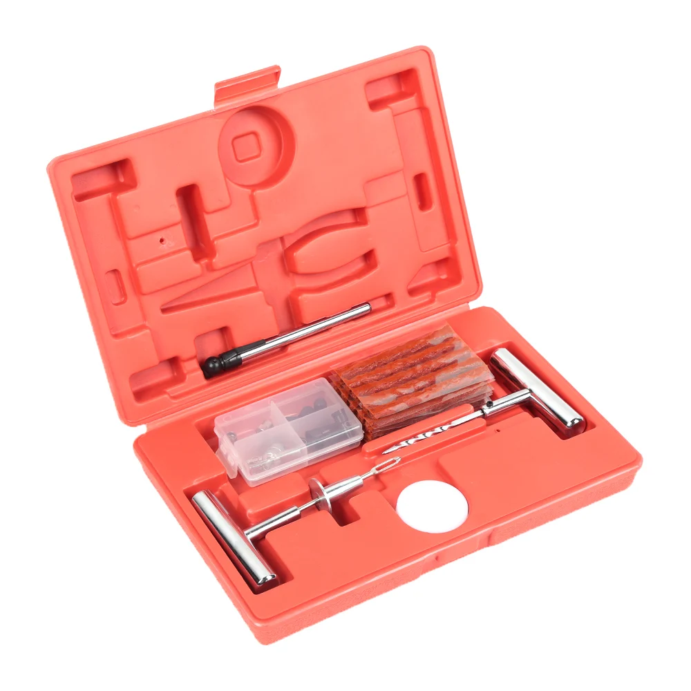 Portable Tire Repair Kit For Car Motorcycle Tractor Trailer Hand Tool Sets With Storage Case Multifunctional Tools | Инструменты