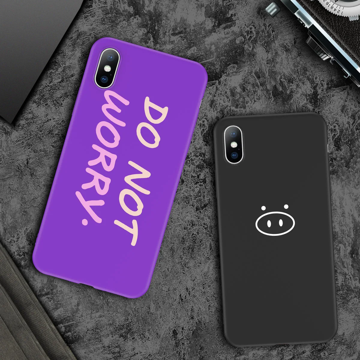 Soft Silicone Phone Case For iPhone 5S SE 6 6S 7 8 Plus X Cover PIG case for iphone Xr Xs Max |