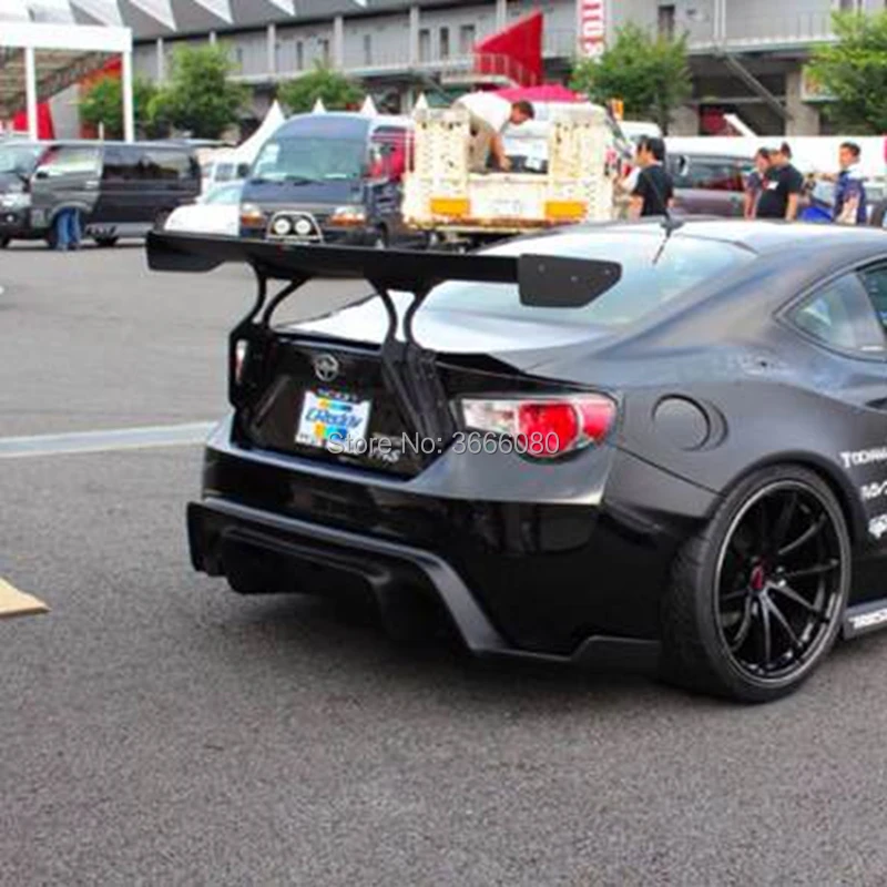 Аксессуары для Subaru BRZ Toyota 86 GT86 стекловолокно FCS Неокрашенный праймер цвет задний спойлер на крышу багажника крыла губ крышка багажника