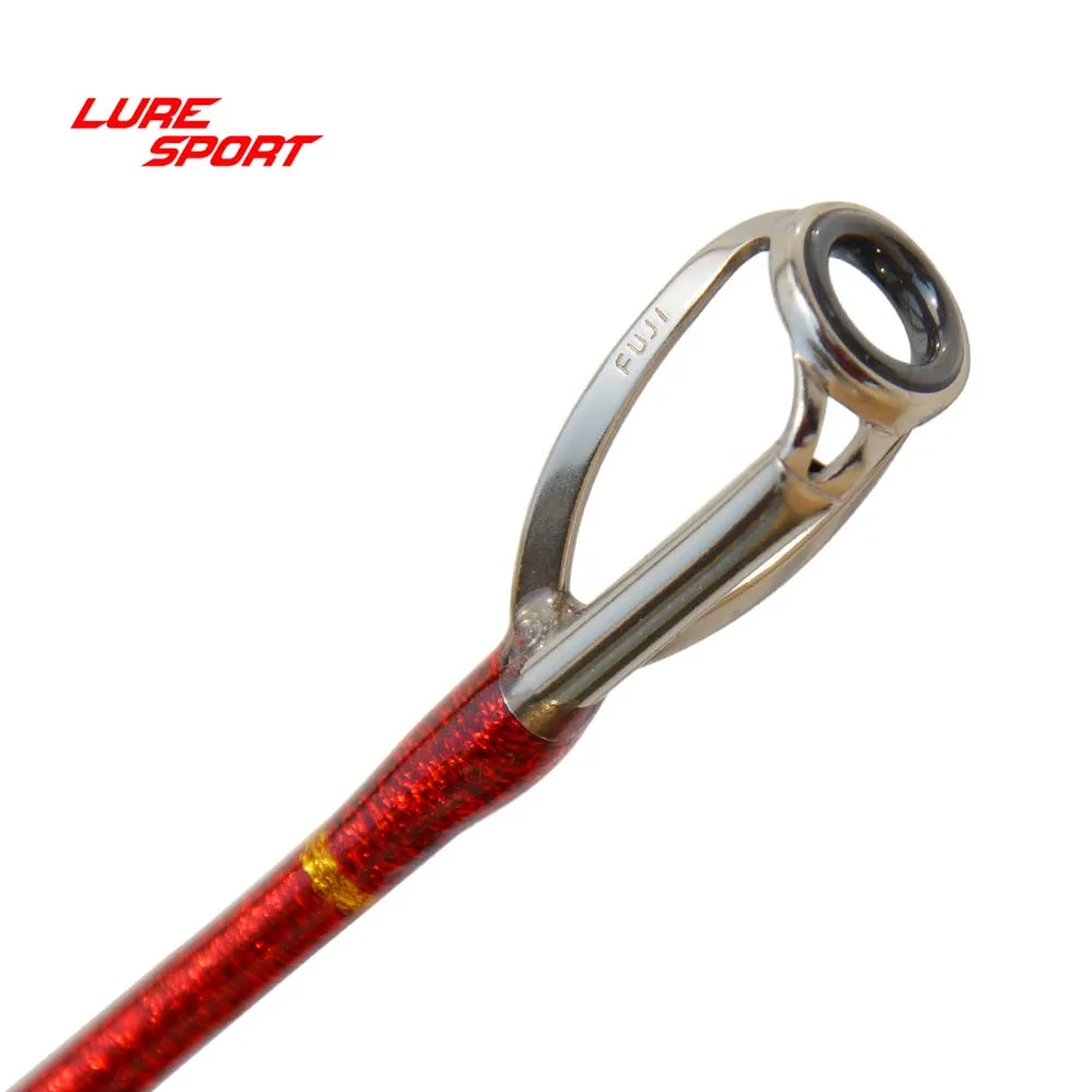LURESPORT 2 1 м удилище для ловли на блесну FUJI Sic направляющая алюминиевая ручка
