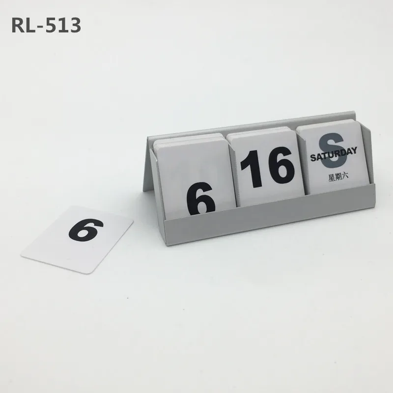 Manual Calendar Alloy Perpetual Calendar. Operation Page Kawaii Office Business Affairs Furniture Gift | Канцтовары для офиса и