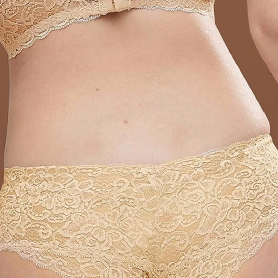 Женские прозрачные трусы Missomo кружевные боксеры с полным покрытием повседневное