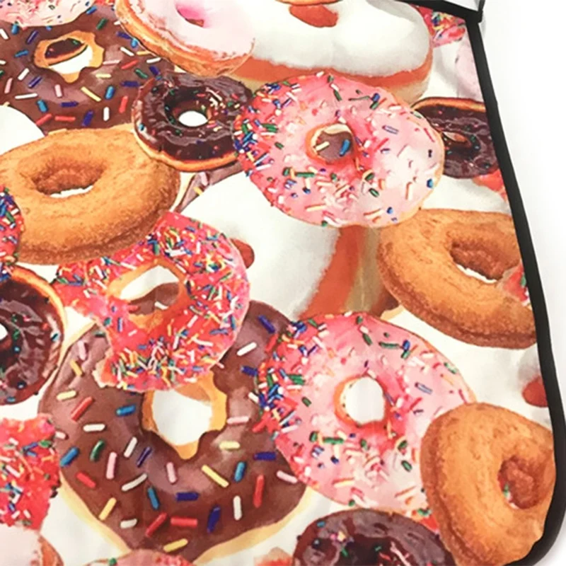 The World Of Delicious Donuts фартук для дня рождения родителей и детей|Фартуки| |