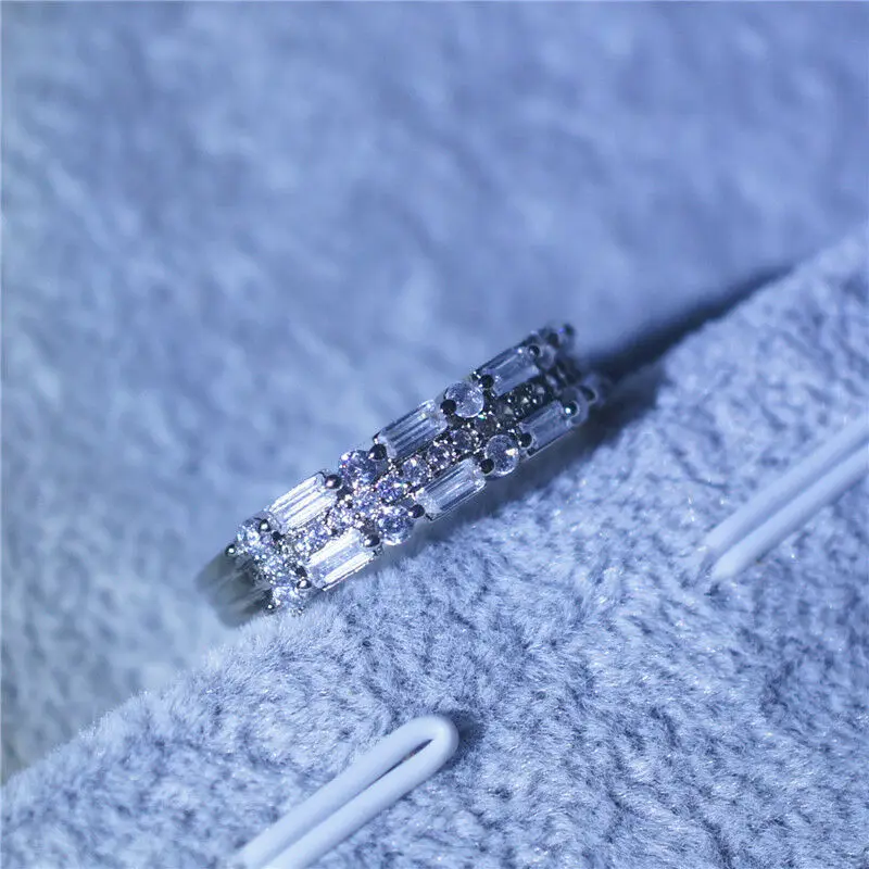 Классические белые обручальные кольца с Королевской короной обручальное кольцо
