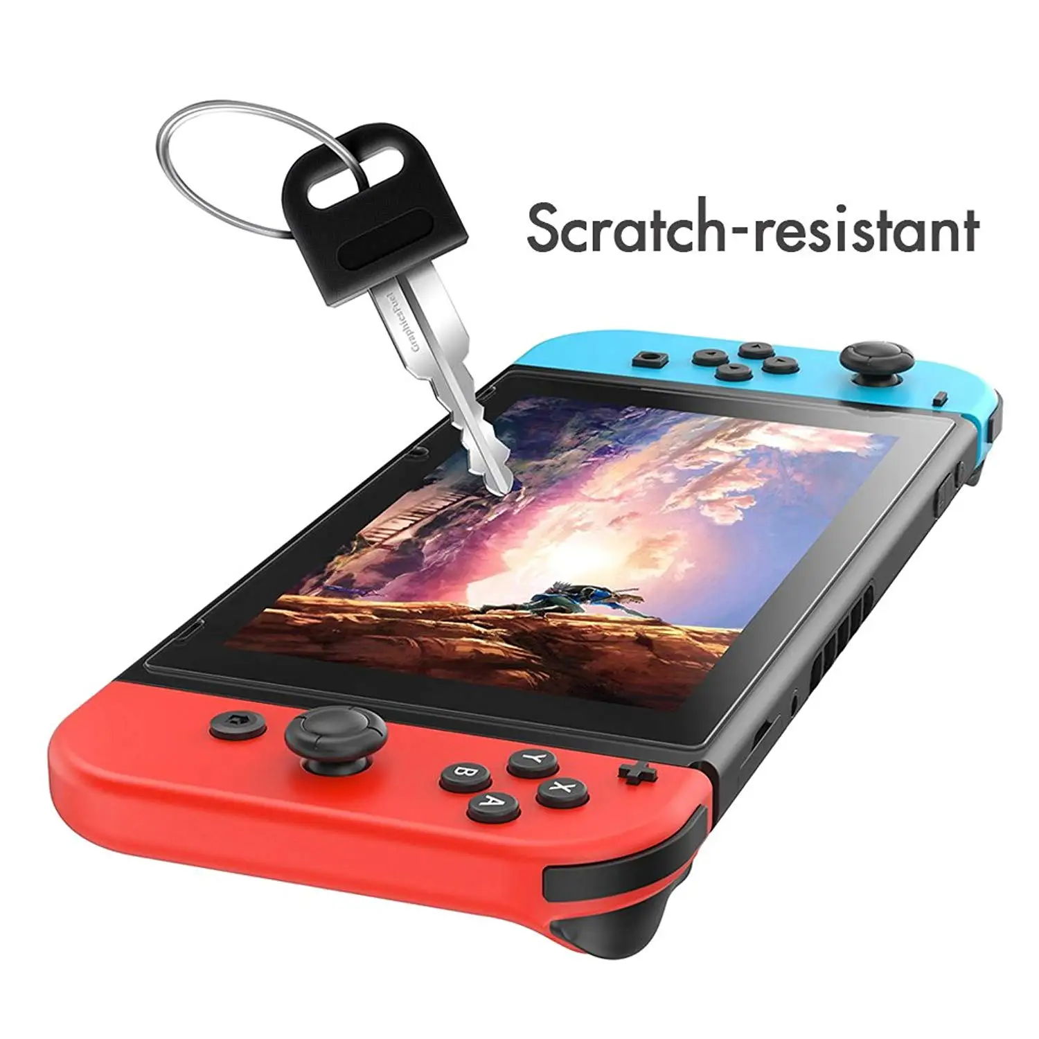 Защитная пленка для экрана из закаленного стекла Ninten do Switch прозрачного