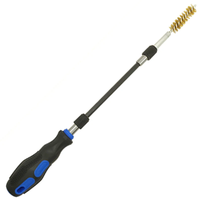 WSFS Hot 38Pcs Tube Brush Inner Wall Cleaning 8-19mm Replaceable Head Handle Tool Engine Wire Kit | Инструменты