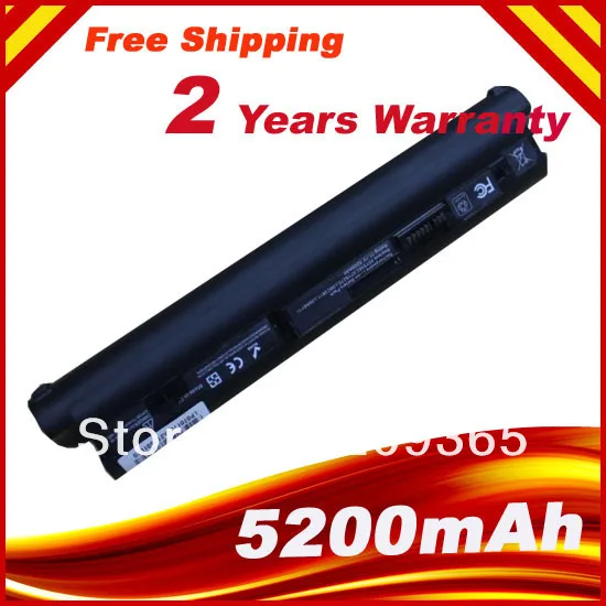 Черный Аккумулятор для ноутбука Lenovo IdeaPad S10 2C 3C 2 20027 2957 55Y9382 57Y6273 57Y6275 L09C3B11 L09S3B11 L09S6Y11