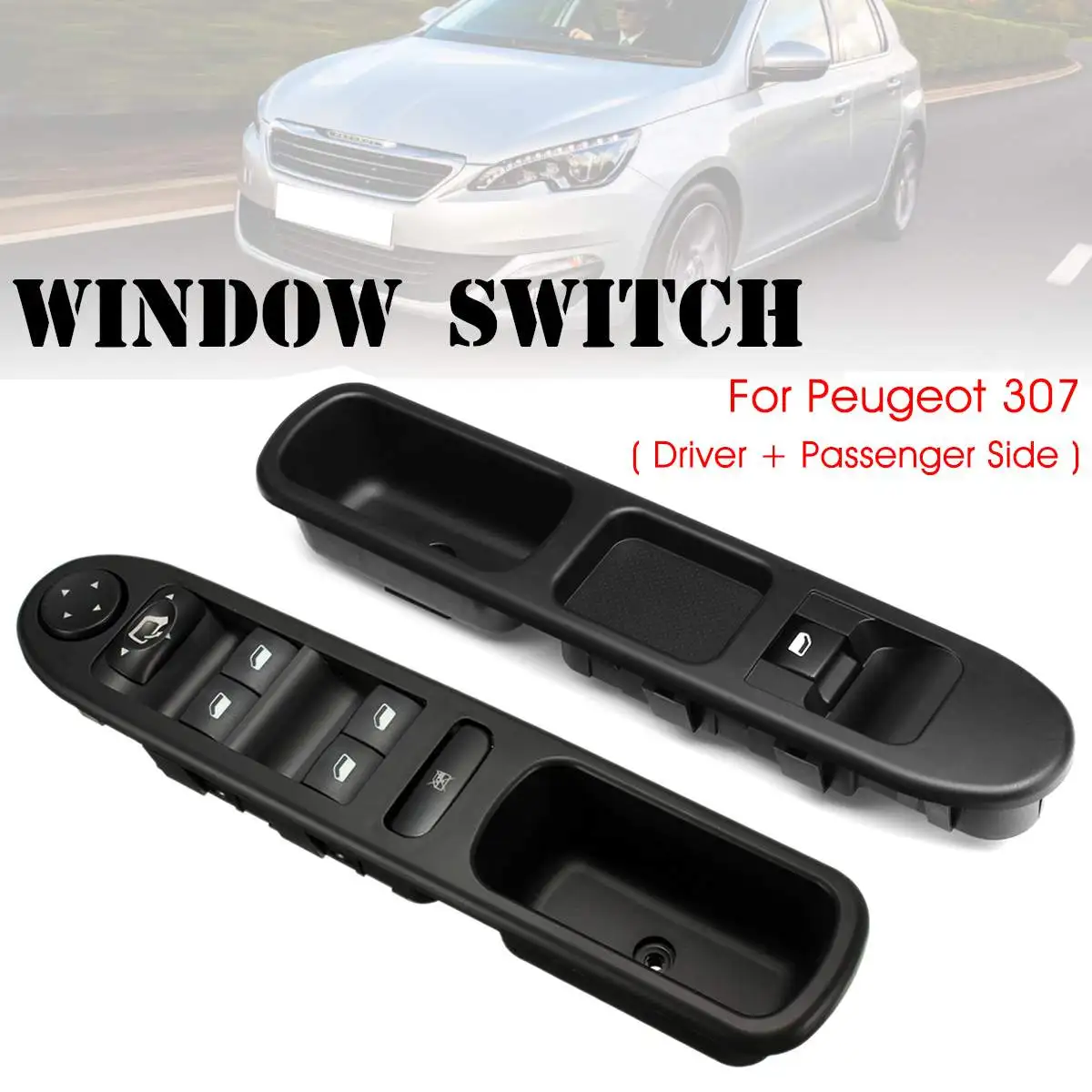 6554.KT 6554KT Электрический переключатель управления окном для Peugeot 307 Break 2000 2014 307SW 2002