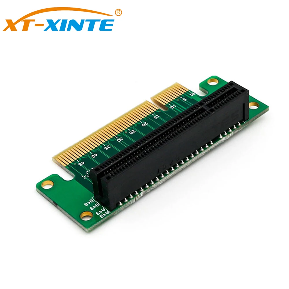 Переходная карта PCI Express 8x переходная с левым углом 90 градусов КОМПЬЮТЕРНЫЙ