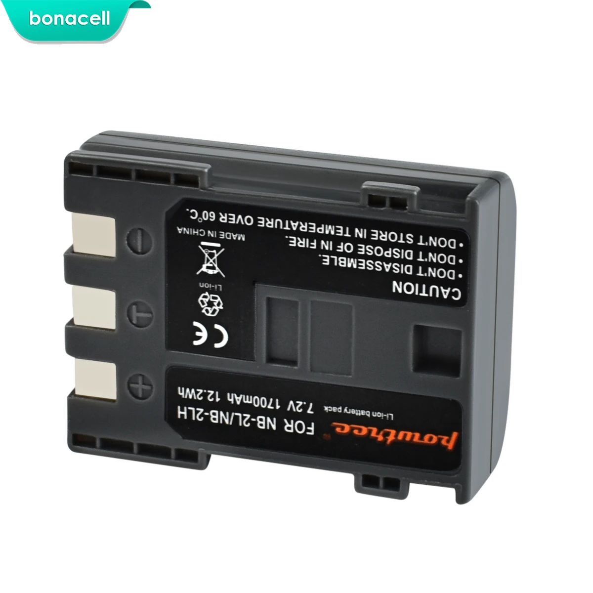 Bonacell 1700 мАч NB-2L NB2L NB-2LH NB 2LH NB2LH камера батарея + зарядное устройство для Canon Rebel XT XTi