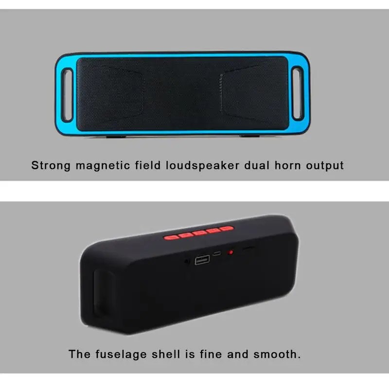 Kisronda SC208 беспроводной Bluetooth динамик мобильный телефон Hands free сабвуфер TF карта