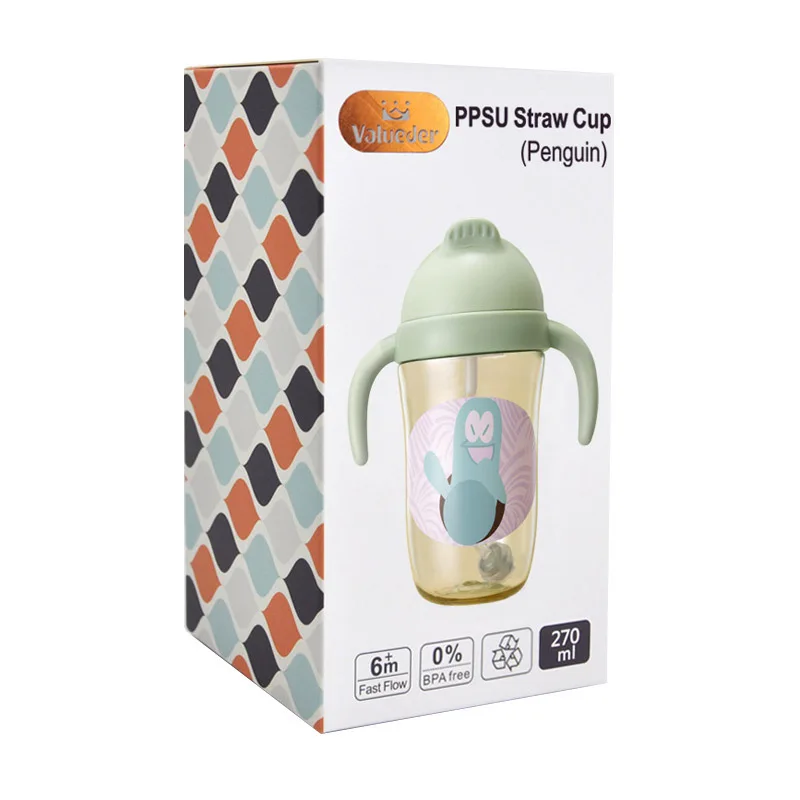 Детская соломенная чашка исследование пить чашки ребенок PPSU ребенка детский сад