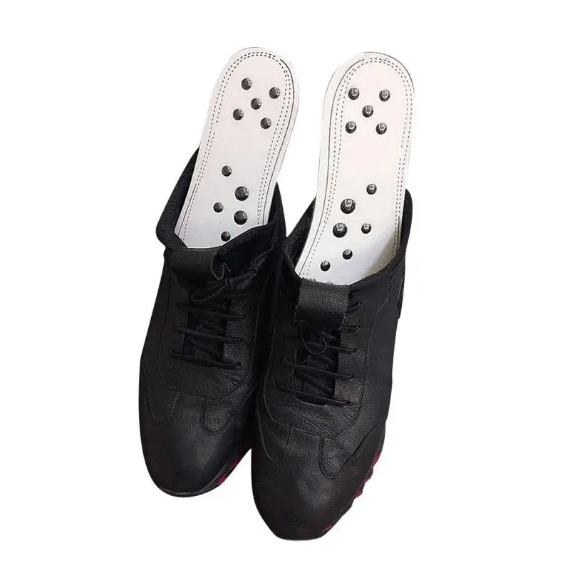 1pair New Hot Acupressure Slimming Insoles Foot Massager Magnetic Therapy Weight Loss Feet Massage relax Insole health care C2 |