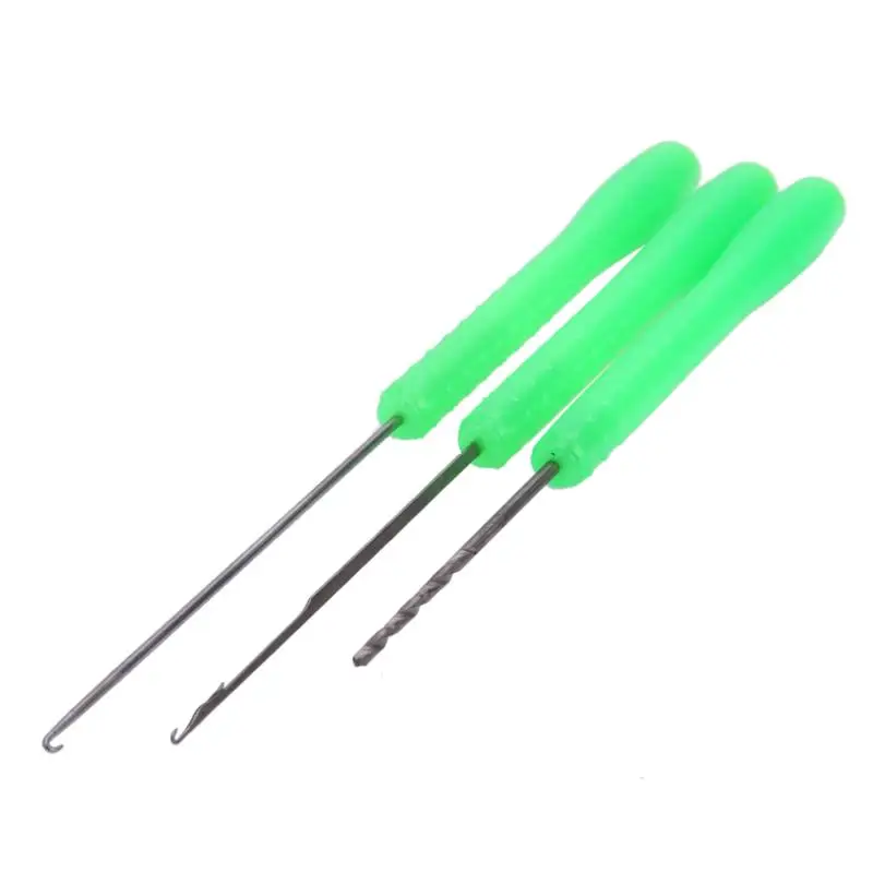 4 в 1 комбо набор для ловли карпа игл приманок рыбной дрели снасти инструмент