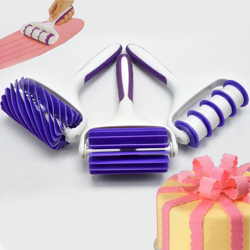 1 шт. Rolling Angel бисквит нож для равиоли | crimped circle cutter Delicia Square Cutter
