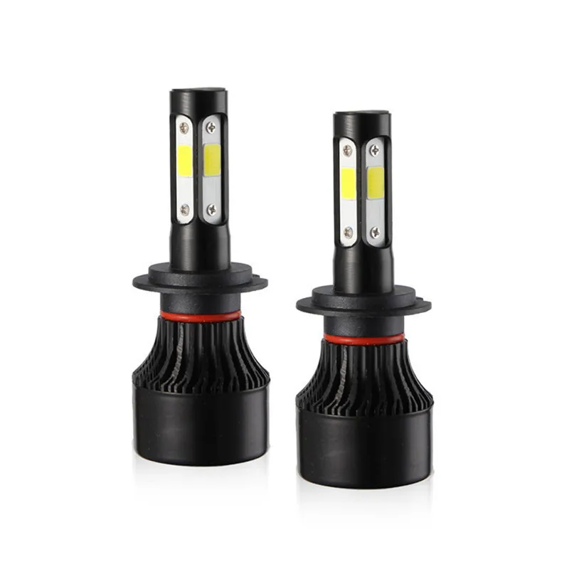 Hiyork 4 боковые Автомобильные светодиодные фары H8 H9 HB3 HB4 HB2 Lumens DOB лампы 100 Вт H4 Hi lo H7 H11