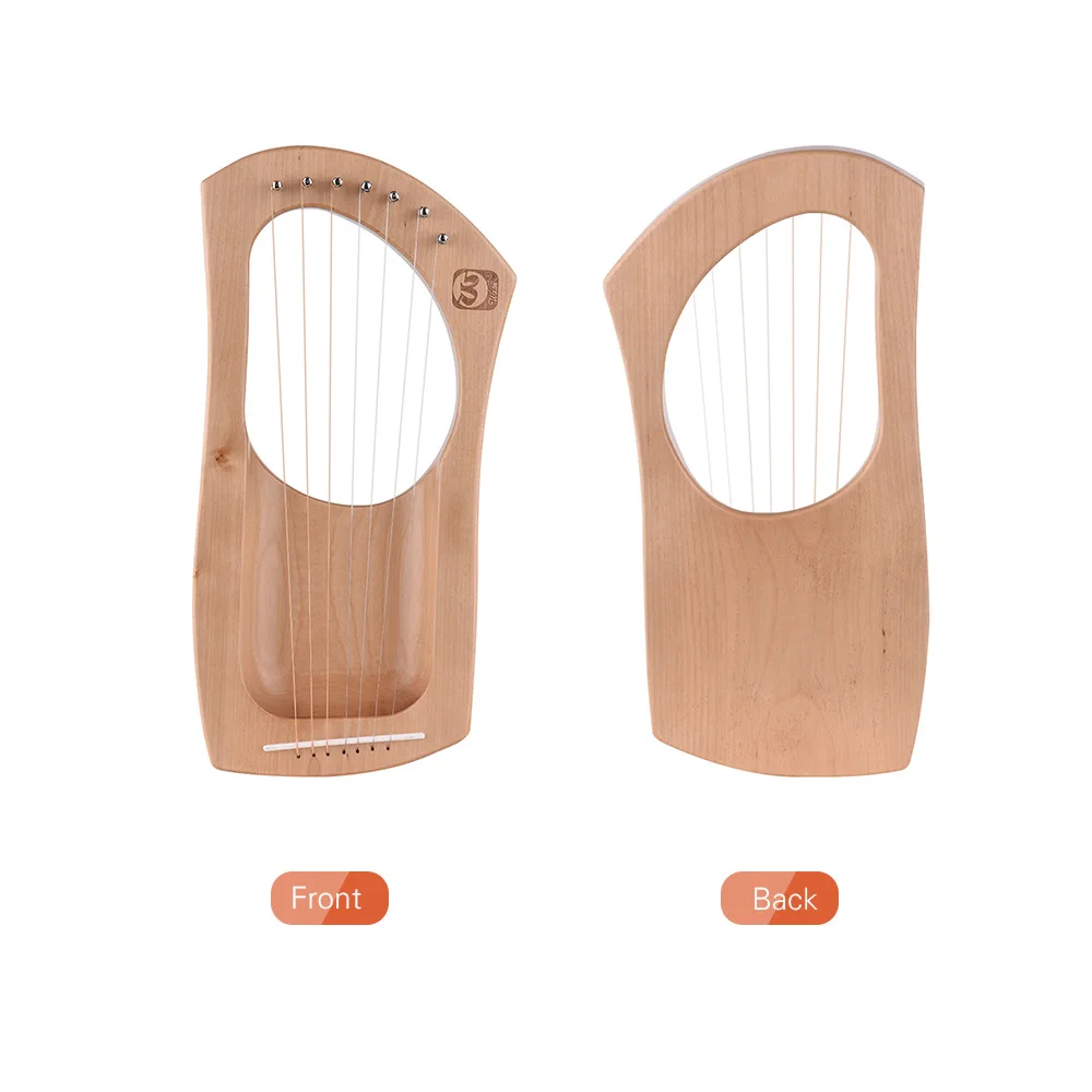 WH04/WH05/WH06 7 String деревянный Лира Арфы металлическими струнами из березы твердый