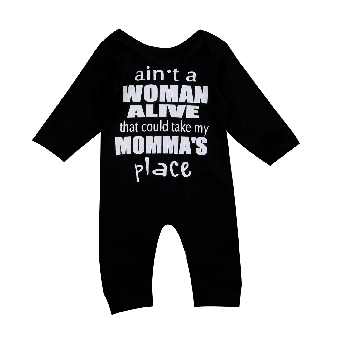 

Повседневный хлопковый комбинезон с длинными рукавами и надписью для новорожденных мальчиков и девочек 0-24 месяцев, комбинезон, одежда для ...