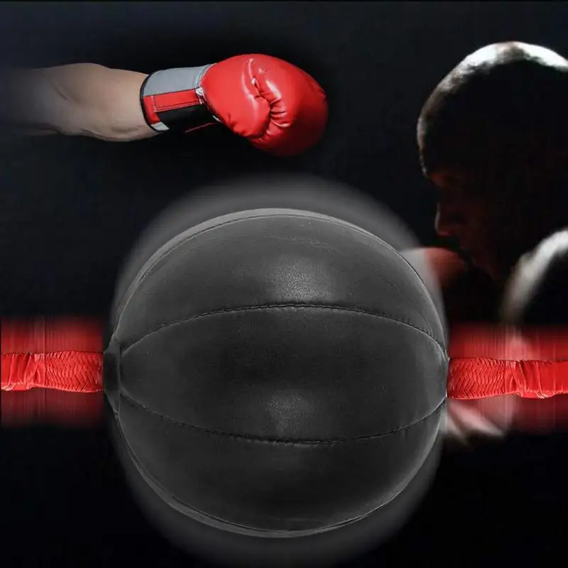 Двухсторонний боксерский мешок для скоростного мяча из искусственной кожи MMA UFC