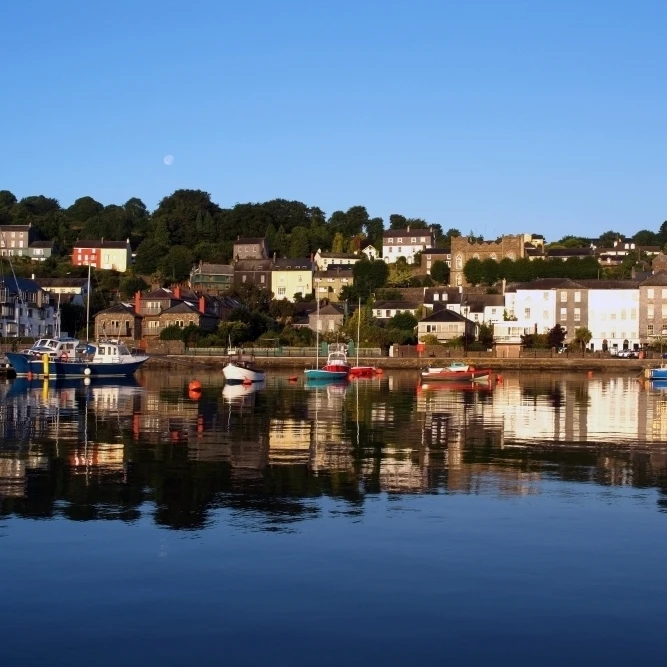 Kinsale река бандон Графство Корк Ирландия плакат печать (18x12)|Таблички и знаки| |