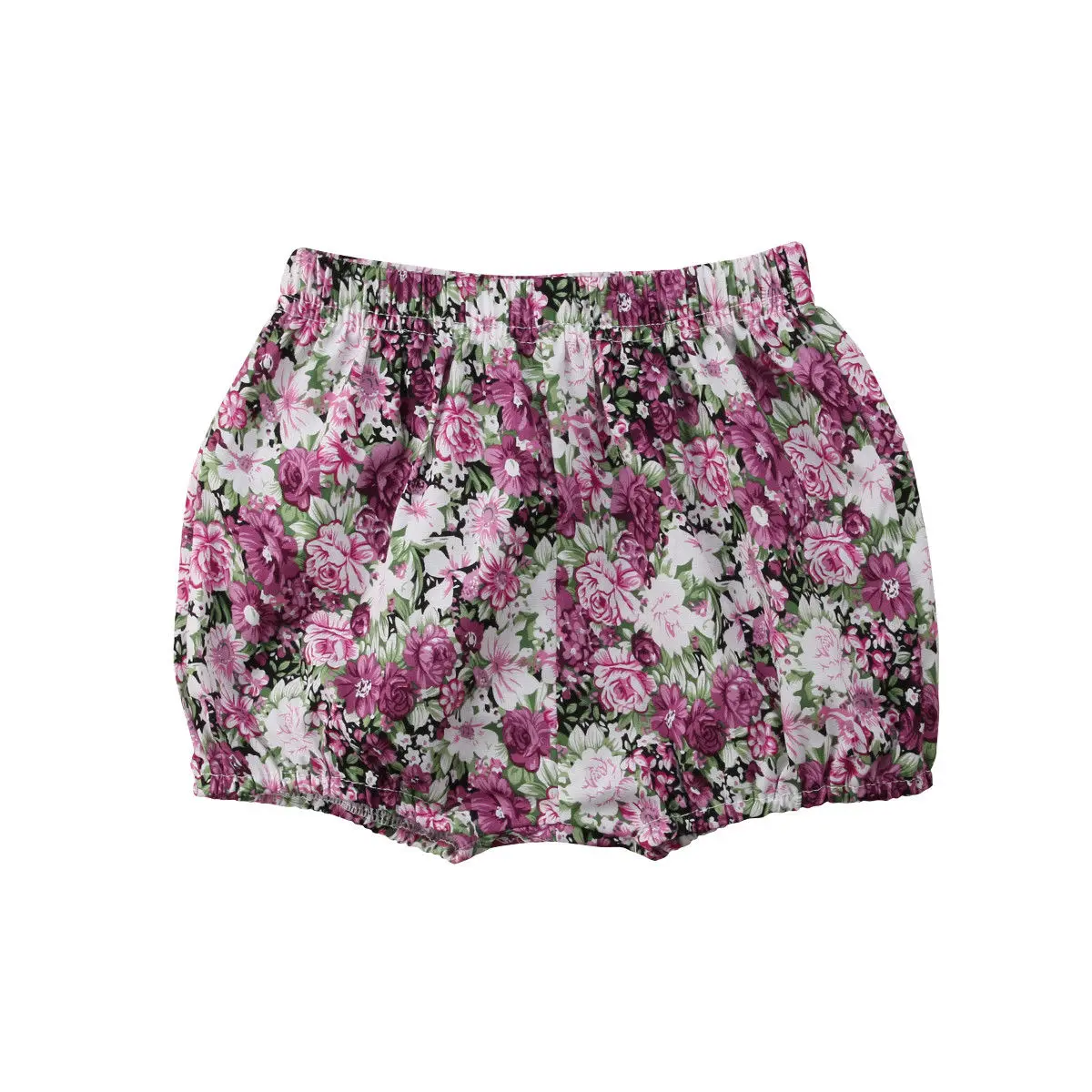 Pudcoco милые детские повседневные короткие штаны с цветочным принтом свободные