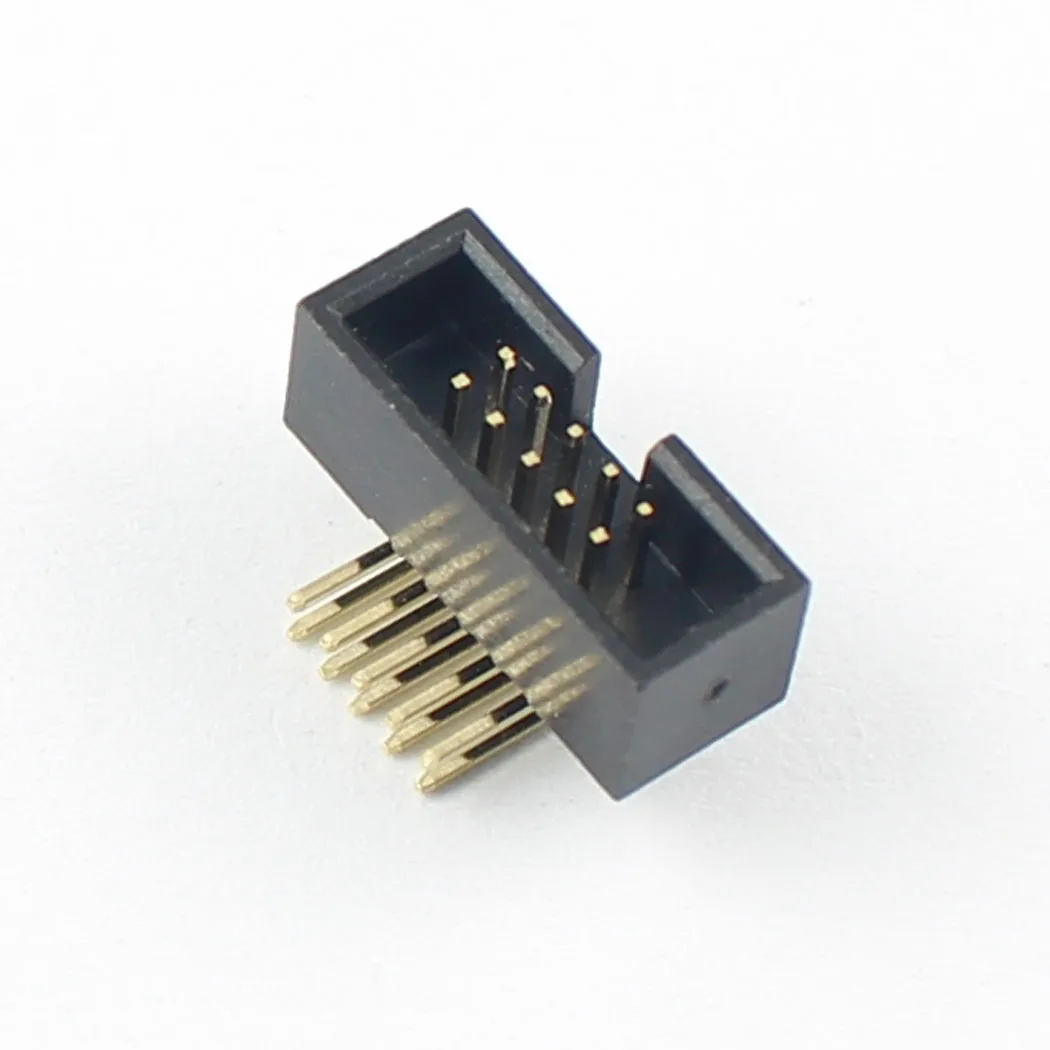 10 шт. 1 27 мм Шаг 2x5 контактов прямоугольный Штекерный кожух PCB Box Header IDC
