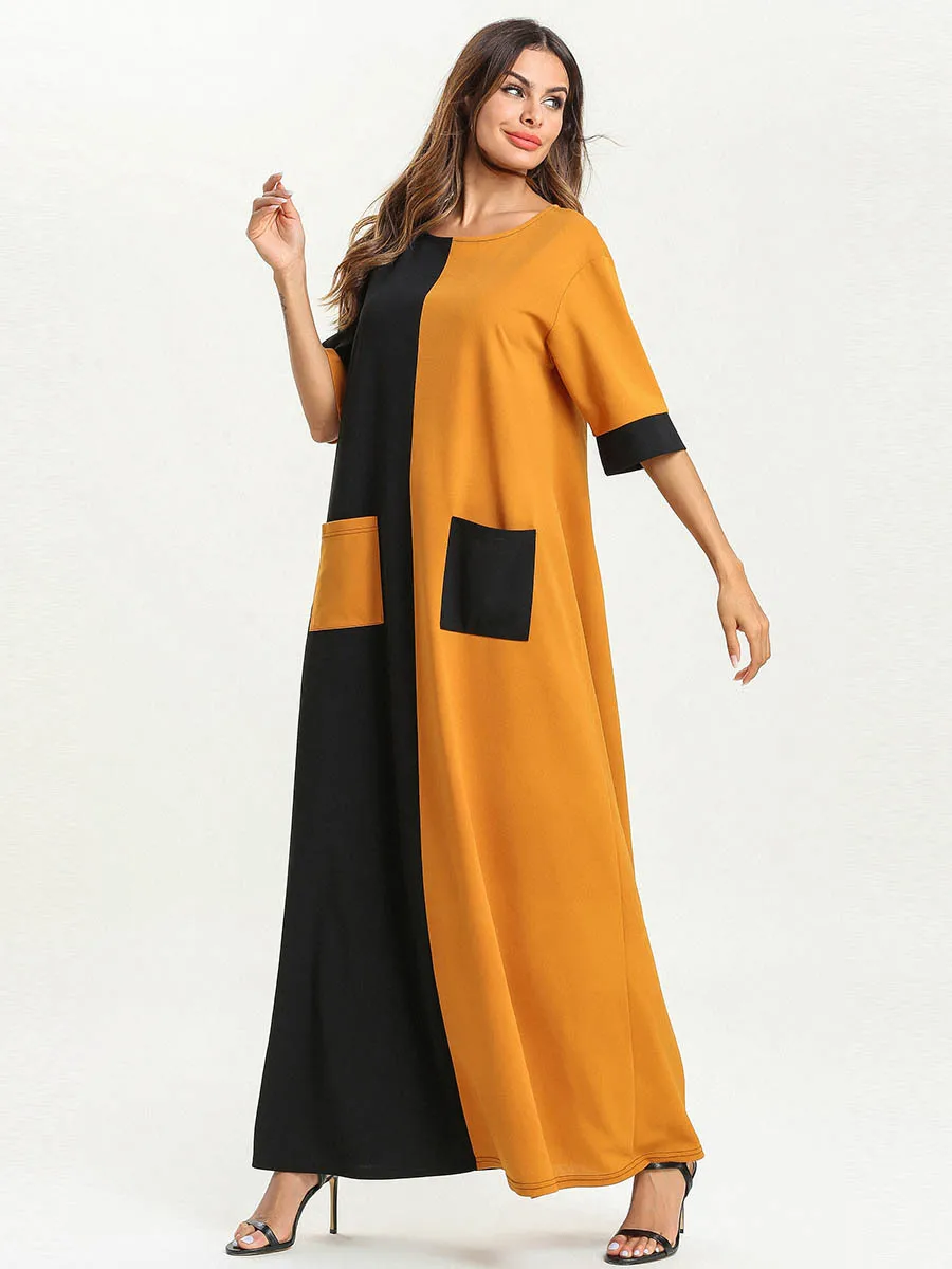 Мусульманское платье Кафтан на Ближнем Востоке Арабский мусульманский